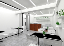 white cafe
